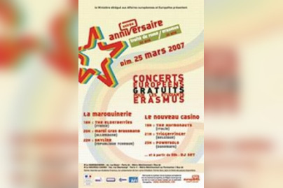 Soirée Anniversaire 50 ans du Traité de Rome / 20 ans Erasmus