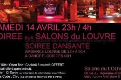 Soirée aux Salons du Louvre