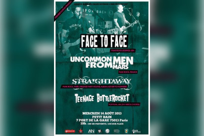 Face To Face + Uncommonmenfrommars + Straightaway + Teenage Bottlerocket
