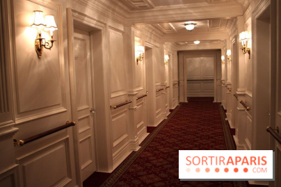 Exposition Titanic au Parc des Expositions de Paris : couloir