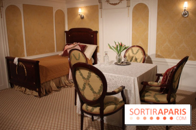 Exposition Titanic au Parc des Expositions de Paris : chambre