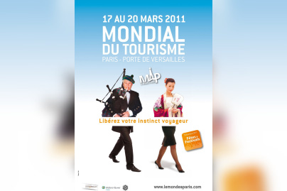 Mondial du tourisme, map
