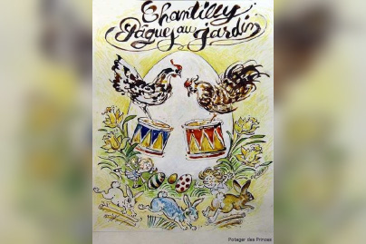 pâques au jardin, potager des princes