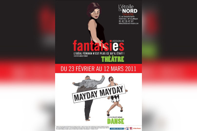 Fantaisies, Carole Thibaut, Mayday, Philippe Ménard, Théâtre, Danse, Etoile du Nord