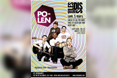Po-len, les disquaires, concert