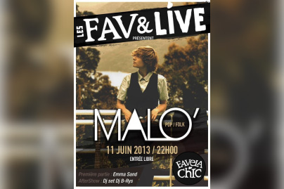Fav & Live : Malo' en showcase 