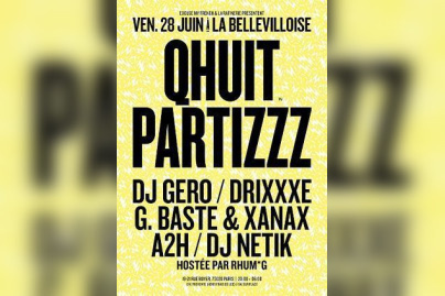 Qhuit Partizzz w/ DJ Gero, Drixxxe, DJ Netik