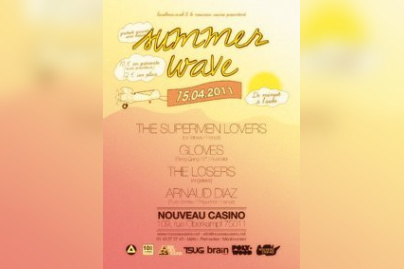 Summer Wave, Nouveau Casino, The Supermen Lovers
