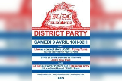 La Distric Party, Castelbajac, Track Time, Horror Picture Tea