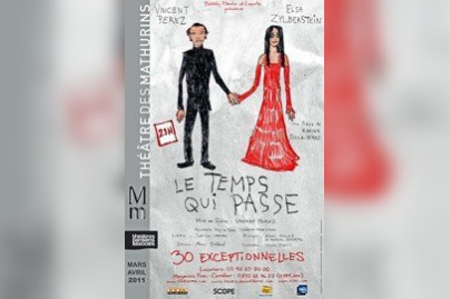 Le Temps qui passe, théâtre des Mathurins, Elsa Zylberstein, Vincent Pérez
