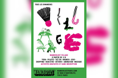 WANDERLUST VILLAGE avec WOLF+LAMB & GET A ROOM!