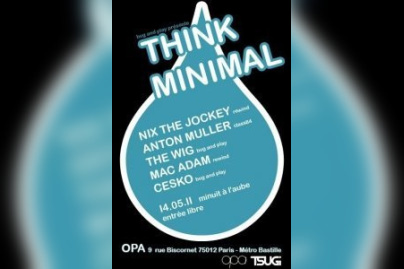 Think Minimal, OPA, Soirée, Anton Muller