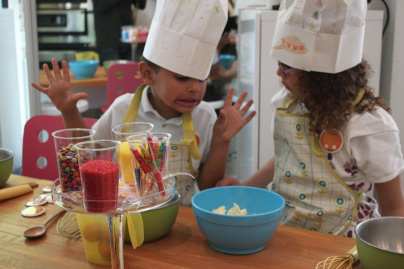 un anniversaire pour enfant à paris, cake l'atelier