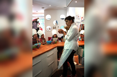 un anniversaire pour enfant à paris, cake l'atelier