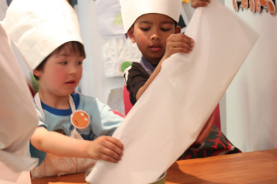 un anniversaire pour enfant à paris, cake l'atelier