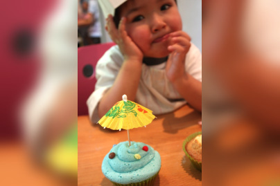un anniversaire pour enfant à paris, cake l'atelier