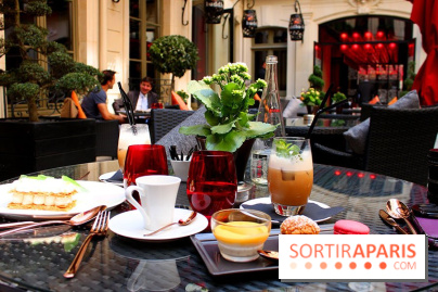 La terrasse du Buddha Bar Hotel Paris