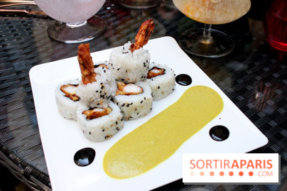 La terrasse du Buddha Bar Hotel Paris