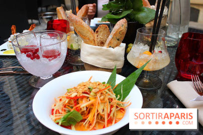 La terrasse du Buddha Bar Hotel Paris