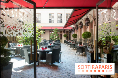 La terrasse du Buddha Bar Hotel Paris