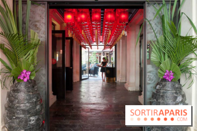 La terrasse du Buddha Bar Hotel Paris