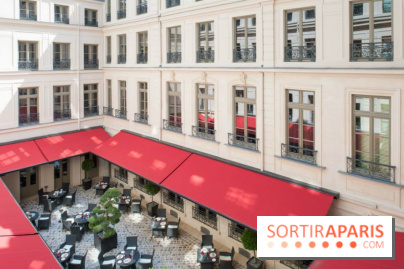 La terrasse du Buddha Bar Hotel Paris