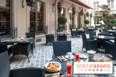 La terrasse du Buddha Bar Hotel Paris