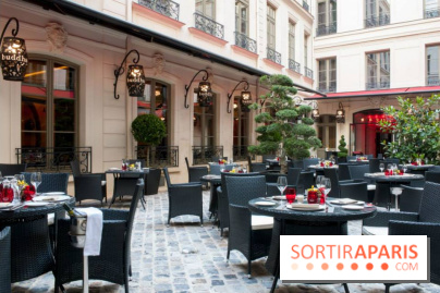 La terrasse du Buddha Bar Hotel Paris