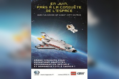 Pars à la conquête de l'Espace avec la Géode et Légo City Espace