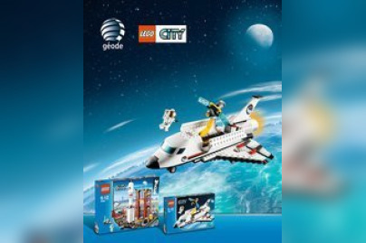 légo city espace, la géode