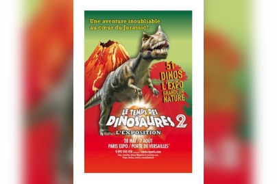 Le Temps des Dinosaures 2, Parc des Expositions de la Porte de Versailles, 2011