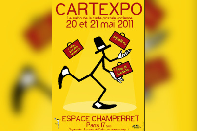 Cartexpo, Cartes postales, Espace Champeret, Salon, Exposition