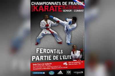 Championnats de France, Karaté combat, Stade Pierre de Coubertin