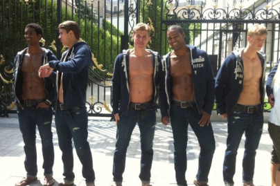 mannequins abercrombie & fitch