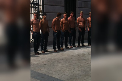 mannequins abercrombie & fitch