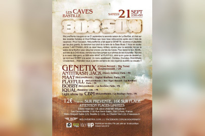 La BoxSon w/ GENETIX (UK), ANTITRASH JACK, MAAT B2B PLAYFULL, BOBBY, IQUAL - 21/09
