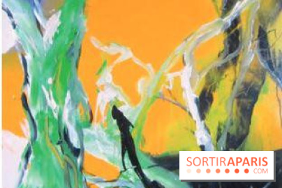 Geneviève PEDEAU-SAID , Fable du désir et de l'échec, 2013, acryl. sur toile, 130 x 130 cm