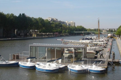 Bateaux électriques, Bassin de la Villette