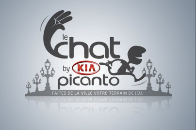 Le Chat by Kia Picanto, Chat perché, Rues de Paris, Kia