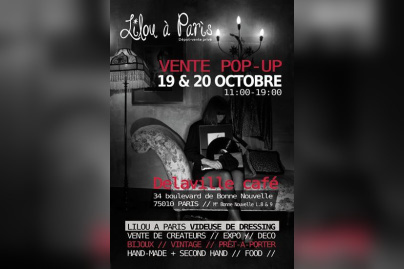 Vente pop-up Lilou à Paris