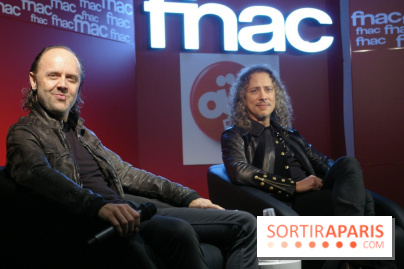 Metallica à la Fnac des Ternes