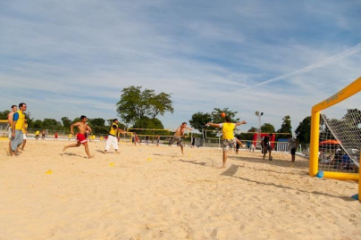 Porte Dorée Sports, Pelouse de Reuilly, Beach-Soccer