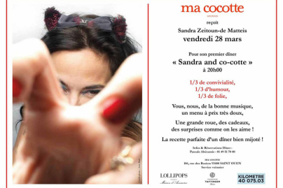 Ma Cocotte reçoit Sandra Zeitoun-de Matteis