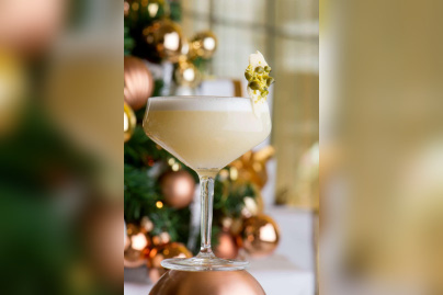 Merry cocktail time au bar de l'hôtel Vernet