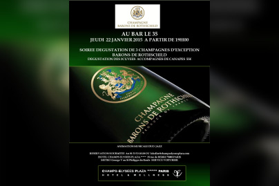 Soirée Champagnes aux Champs Elysées Plaza