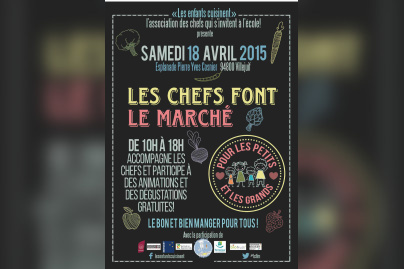 Les chefs font leur marché à Villejuif