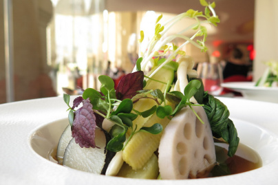 Un pot au feu 100% veggie à l'Opéra Restaurant