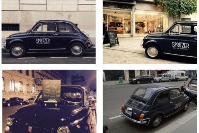 L'apéro en Fiat 500 avec Great Wine Italy