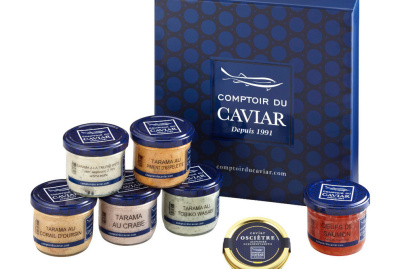 Le coffret "Comptoir du Caviar" pour les fêtes