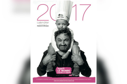12 grands chefs prennent la pose pour un calendrier contre le cancer